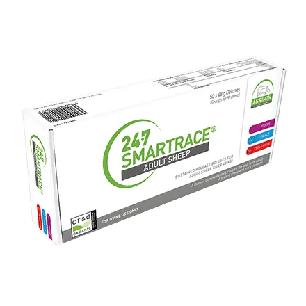 24/7 Smartrace Plus Copper Sheep Boluses (50 Pack)
