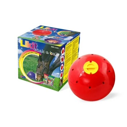 Likit Snak-a-Ball Red