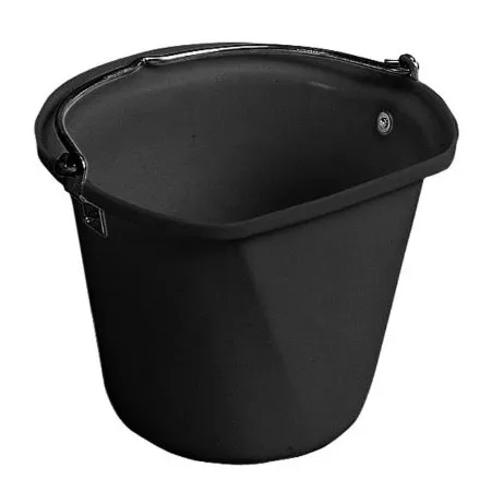 Stubbs S85 Flat Sided Hanging Bucket 14LT WHITE
