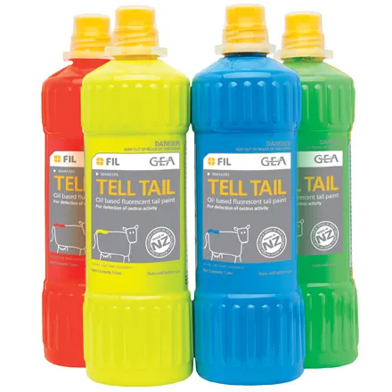 Tell Tail Brush On Tail Paint Yellow