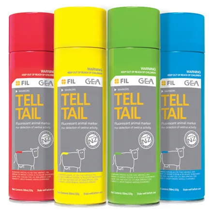 Tell Tail Spray On Tail Paint 500ml Blue