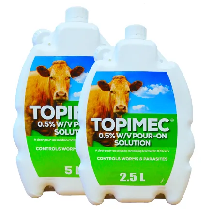 Topimec Pour-On (Ivermectin) 2.5 Litre