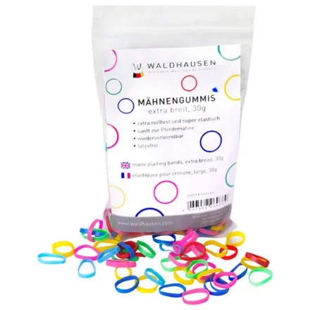 Multicolour Extra wide Plaiting Bands