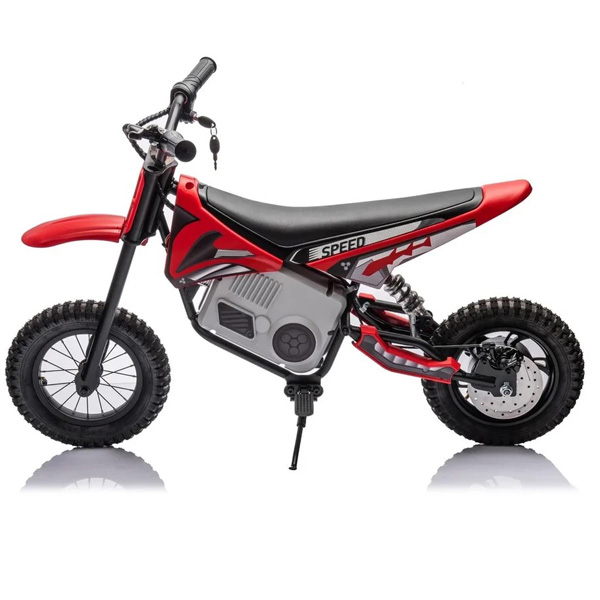 36V Electric Mini Dirt Bike Red - Age 6+