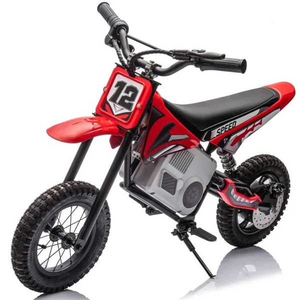 36V Electric Mini Dirt Bike Red - Age 6+