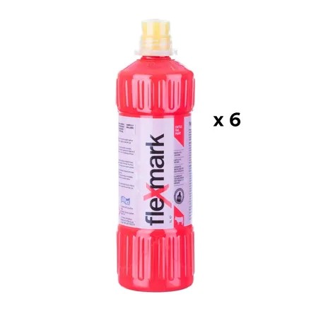 Flexmark Brush On Tail Paint Red 1L X 6