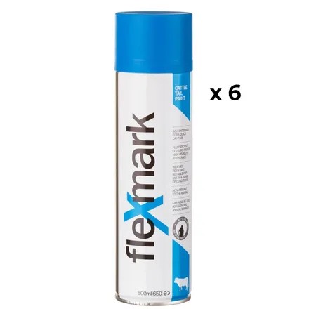 Flexmark Tail Paint 500ml Blue X 6