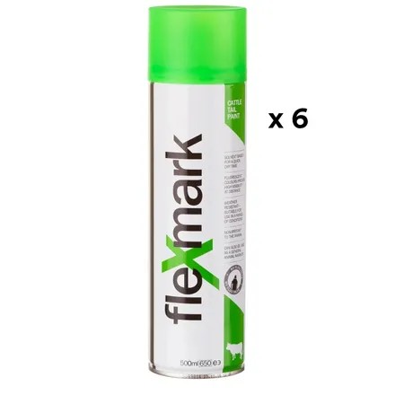 Flexmark Tail Paint 500ml Green X 6