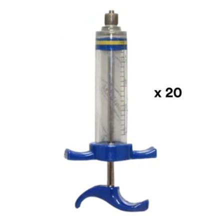 Hypodermic Syringe with Luer Lock - 20ml X 20