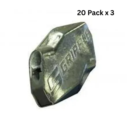 Large Gripple Wire Joiners (20 Pack) X 3