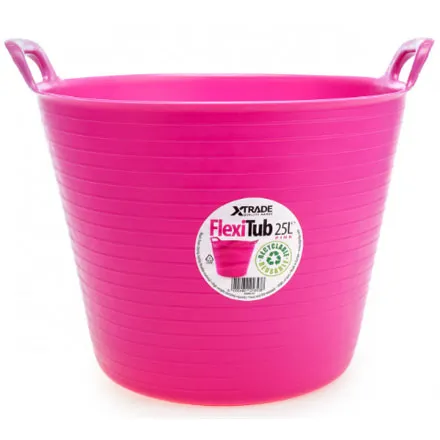 XTrade Flexi-Tub Pink 25L