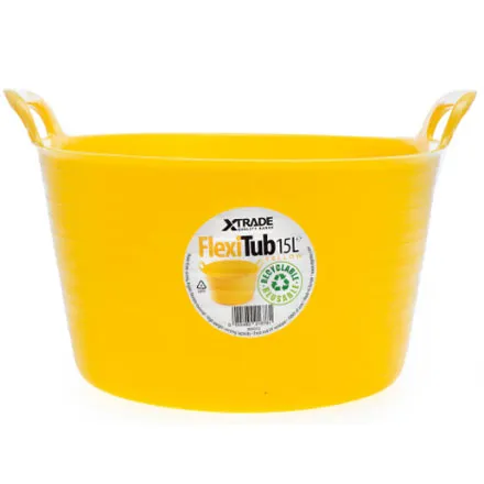 XTrade Flexi-Tub Yellow 15L