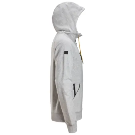 Snickers 2895 Logo Full-Zip Hoodie Grey Melange XS