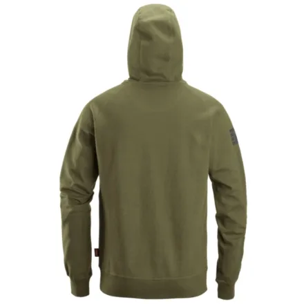 Snickers 2894 Logo Hoodie Khaki Green XS