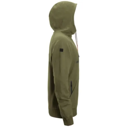 Snickers 2894 Logo Hoodie Khaki Green XS