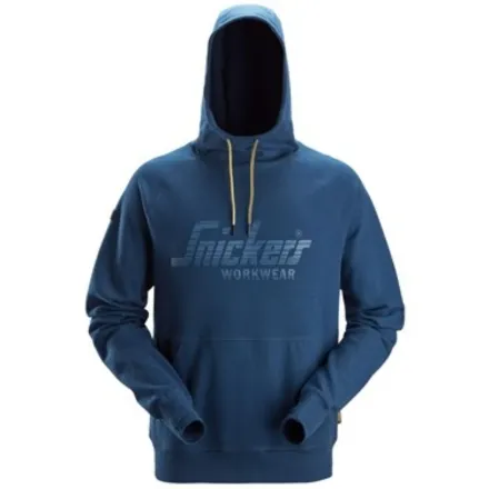 Snickers 2894 Logo Hoodie Deep Blue XL