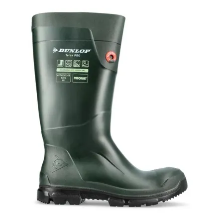 Purofort Terrapro Wellington Green Full Safety 9 UK (43 UK)