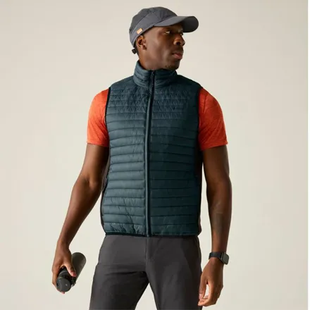 Regatta Men's Andreson Hybrid Gilet Dark Storm Black S