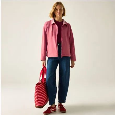 Regatta Women's Ashlynn Knitted Fleece Slate Rose Pink 18