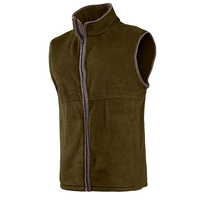 Baleno Harvey Men's Fleece Gilet in Khaki S