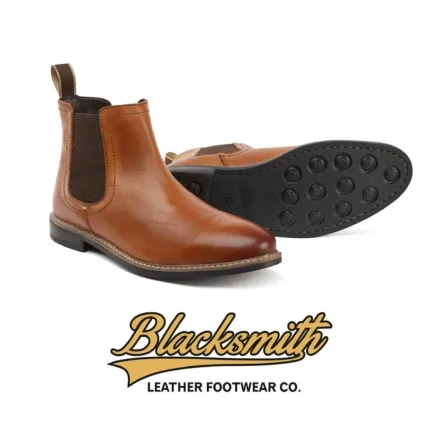 Blacksmith Chelsea Dealer Boots Tan 007 UK 10
