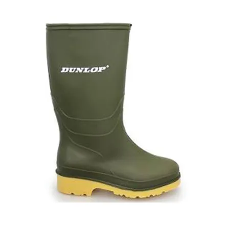 Dunlop Kids Dull Wellie Green Kids UK 13 (EU 31)