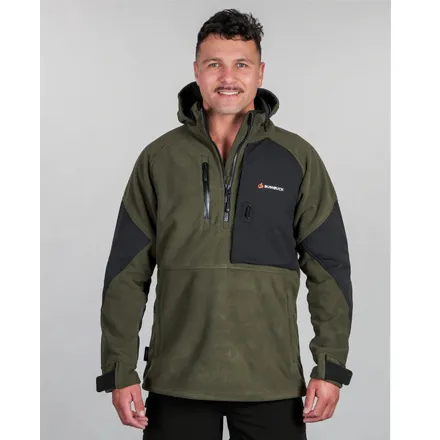 Bushbuck Frontier Windproof Fleece Pullover XS