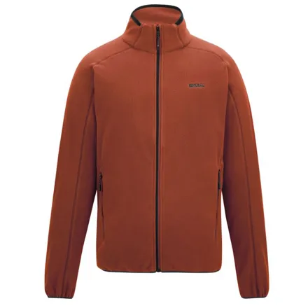 Men's Hadfield Full Zip Fleece | Brick Red S