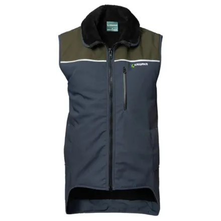 Kaiwaka Stormforce Blue Sleeveless Vest Navy / Green S