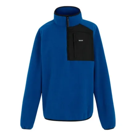 Regatta Men's Frankie Borg Half-Zip Snorkel Blue XXL