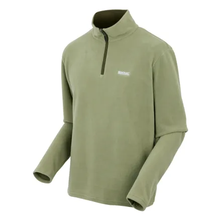 Regatta Men's Thompson Lightweight Half Zip Fleece Olive Green M
