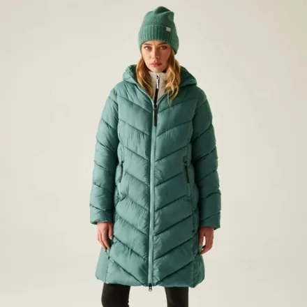 Regatta Women's Anita Quilted Jacket Green Haze 14