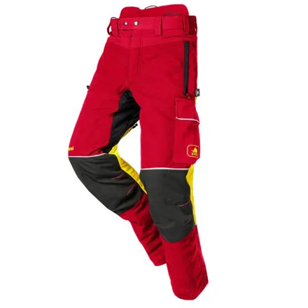 Samourai Chainsaw Trousers Red L
