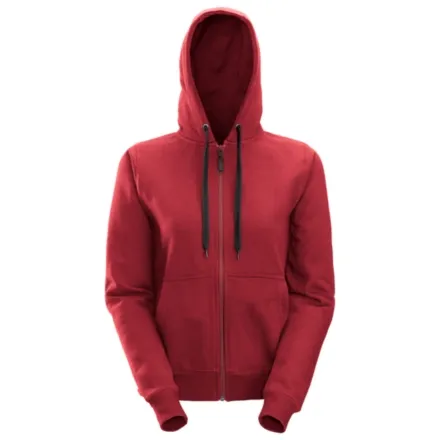 Snickers 2806 Women's Zip Hoodie Chilli Red XS