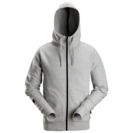 Snickers 2890 Hoodie Full Zip Grey Melange XS