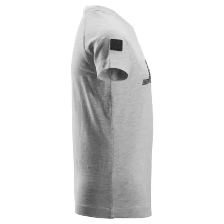 Snickers 7514 Junior Logo T-Shirt Grey Melange 2 - 4 Years (98 / 104)