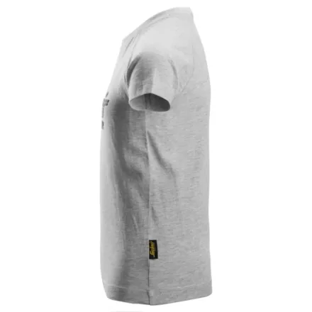 Snickers 7514 Junior Logo T-Shirt Grey Melange 2 - 4 Years (98 / 104)