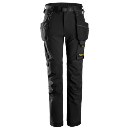 Snickers 7575 AllroundWork Junior 4-way Stretch Trousers Black 2 - 3 Years (98)