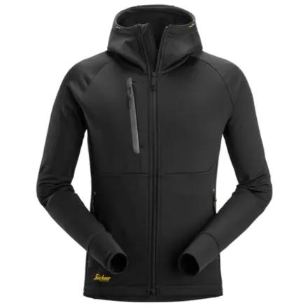 Snickers 8026 Polartec® Power Stretch® Full-Zip Hoodie Black XS