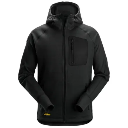 Snickers 8041 Fleece Hoodie Black XS