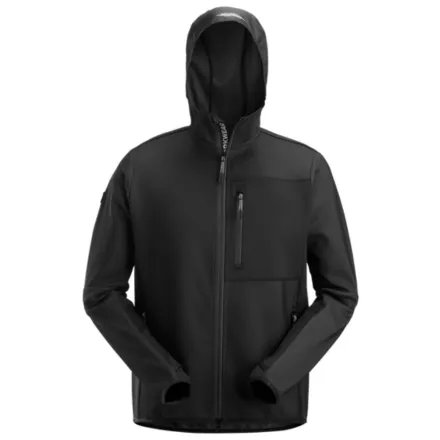 Snickers 8044 Full Zip Midlayer Hoodie Black XS