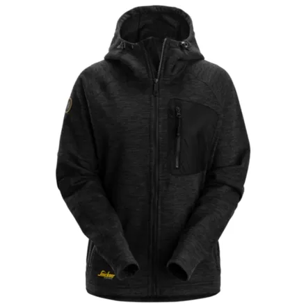 Snickers 8047 Women's Fleece Hoodie Black XS