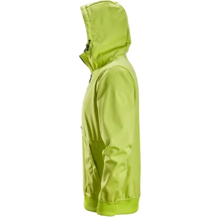 Snickers 8400 Windblocker Stretch Half-Zip Hoodie Lime XS