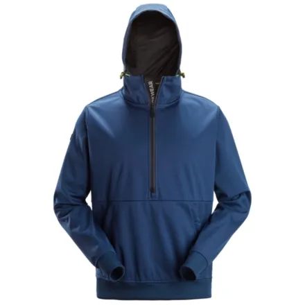 Snickers 8400 Windblocker Stretch Half-Zip Hoodie Deep Blue XS