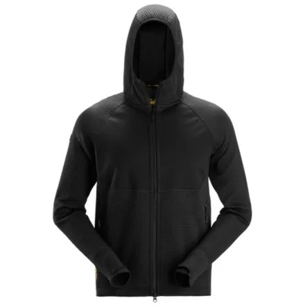 Snickers 8405 Full-Zip Midlayer Hoodie Black XS