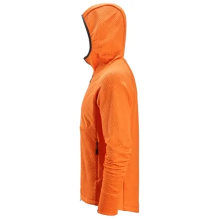 Snickers 8405 Full-Zip Midlayer Hoodie Warm Orange XS