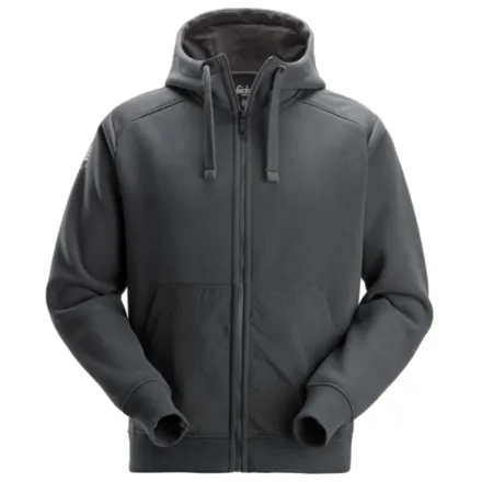 Snickers CORDURA® Tech Sweatshirt Full Zip Hoodie — Grey XS