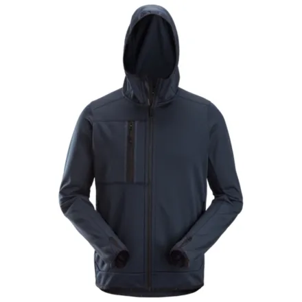 Snickers 8058 Full Zip Fleece Hoodie Navy M