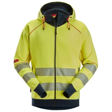 Snickers ProtecWork Arc Full Zip Hoodie High-Vis Class 3/2 2866 XS