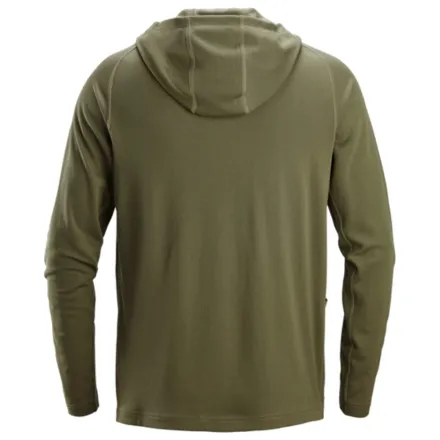 Snickers Stay Fresh Hoodie 2456 Khaki Green XS